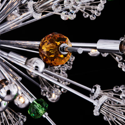 27'' Constellation Colorata 30 Light Chrome Chandelier