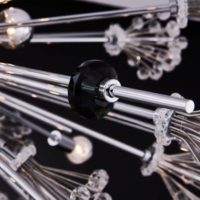 27'' Constellation Colorata 30 Light Chrome Chandelier
