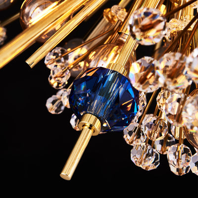 27'' Constellation Colorata 30 Light 18k Gold Chandelier