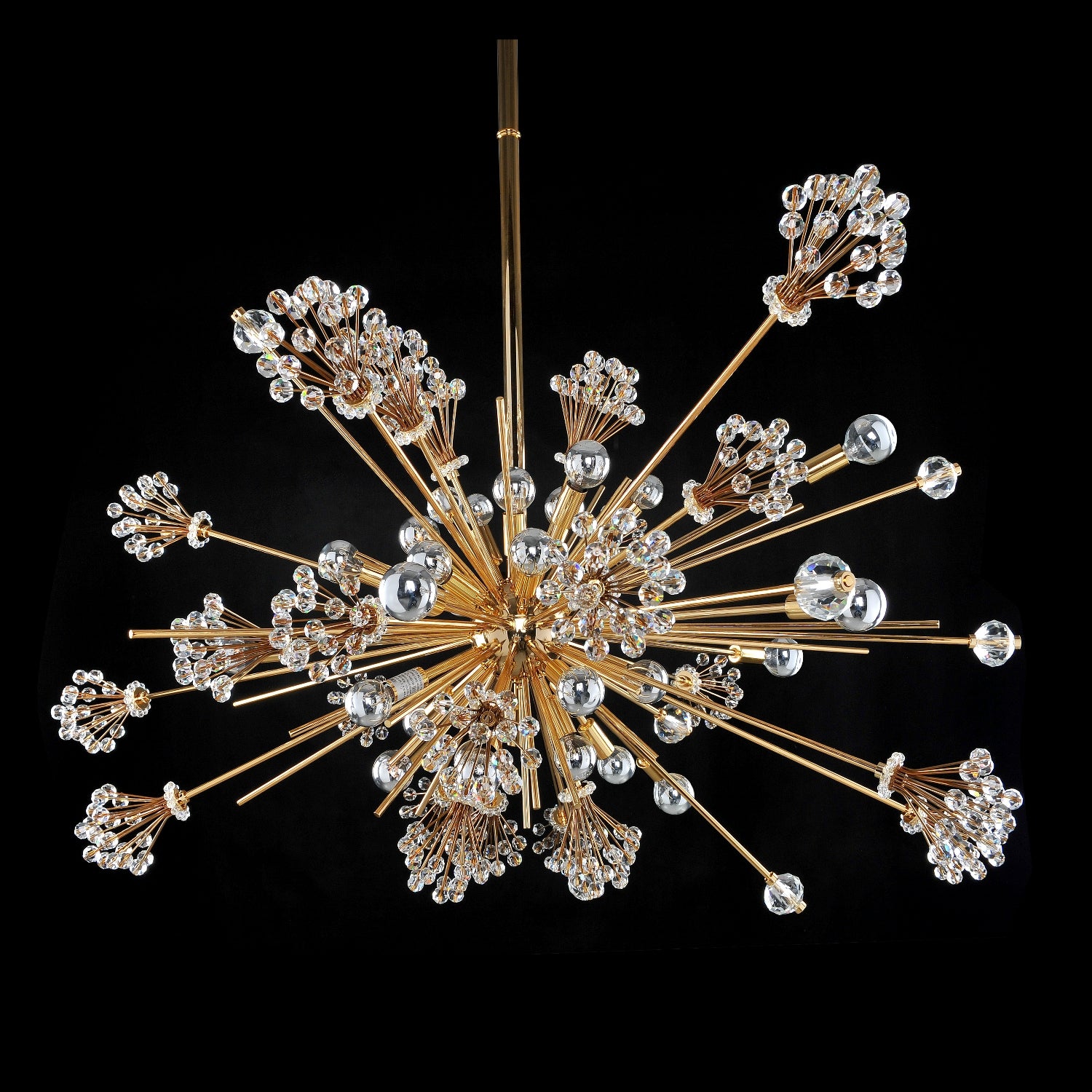 39'' Constellation 30 Light 18k Gold Chandelier
