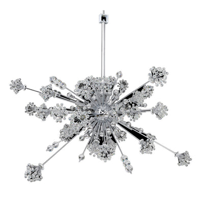 39'' Constellation 30 Light Chrome Chandelier