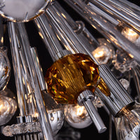 29'' Constellation Colorata 46 Light Chrome Chandelier