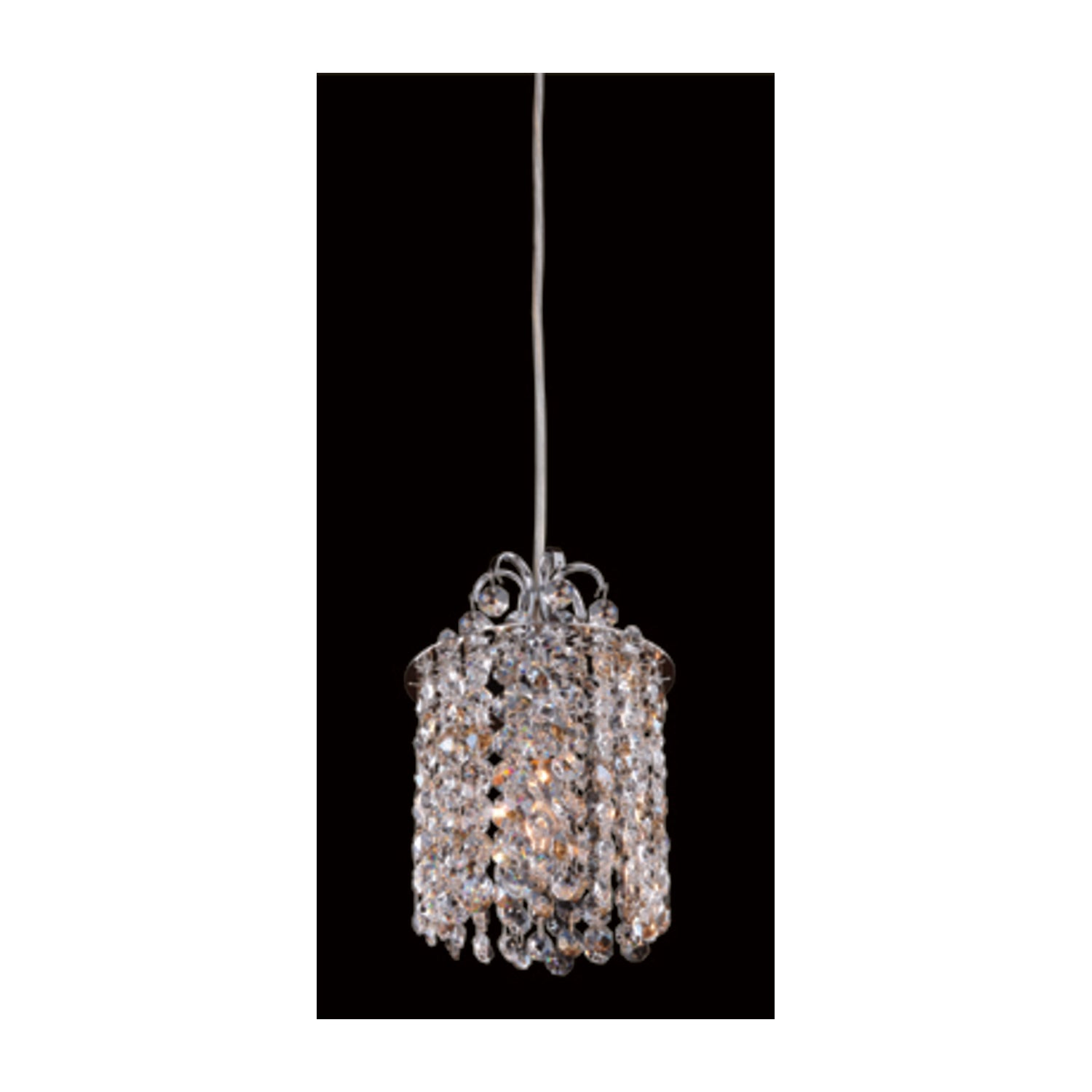 12'' Milieu Mini Pendant 2 Light Chrome Pendant