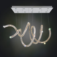 24'' Ravina 1 Light Chrome Chandelier