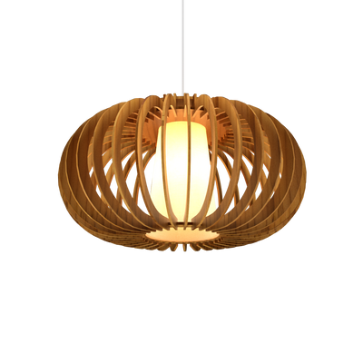 16.54'' Contemporary Stecche di Legno Accord Pendant Light
