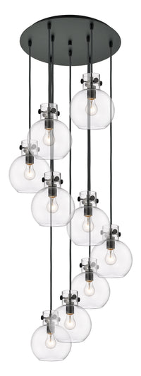 Downtown Urban Multi Pendant Brushed Brass