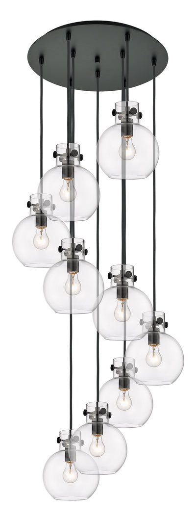 Downtown Urban Multi Pendant Brushed Brass