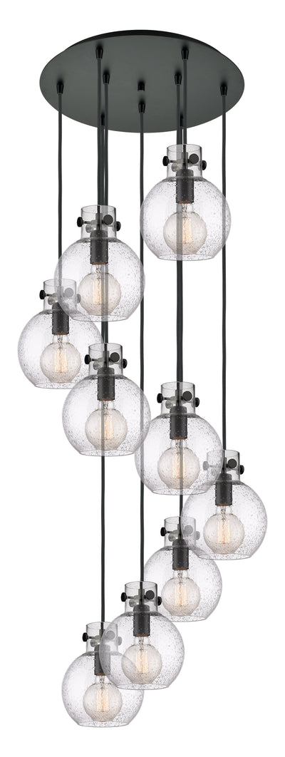 Downtown Urban Multi Pendant Brushed Brass
