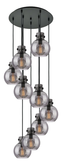 Downtown Urban Multi Pendant Brushed Brass