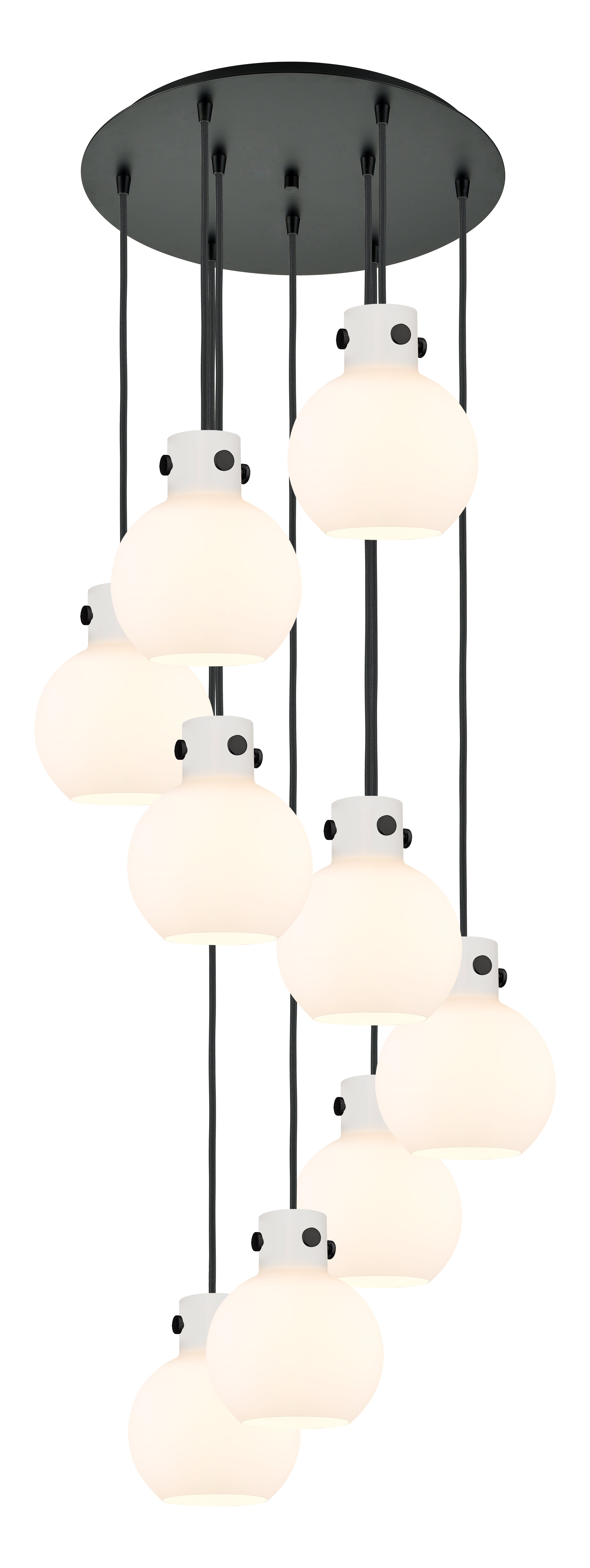 Downtown Urban Multi Pendant Brushed Brass