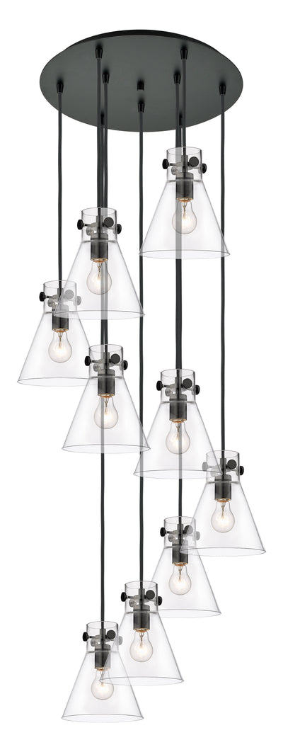 Downtown Urban Multi Pendant Brushed Brass