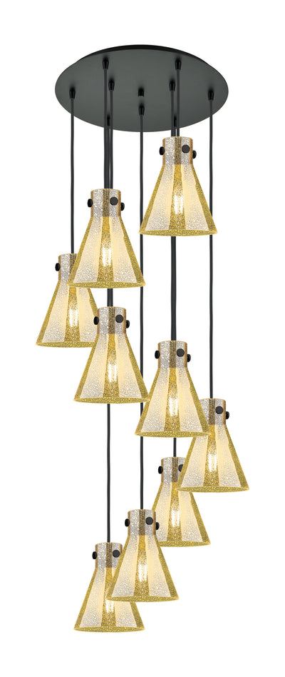 Downtown Urban Multi Pendant Brushed Brass
