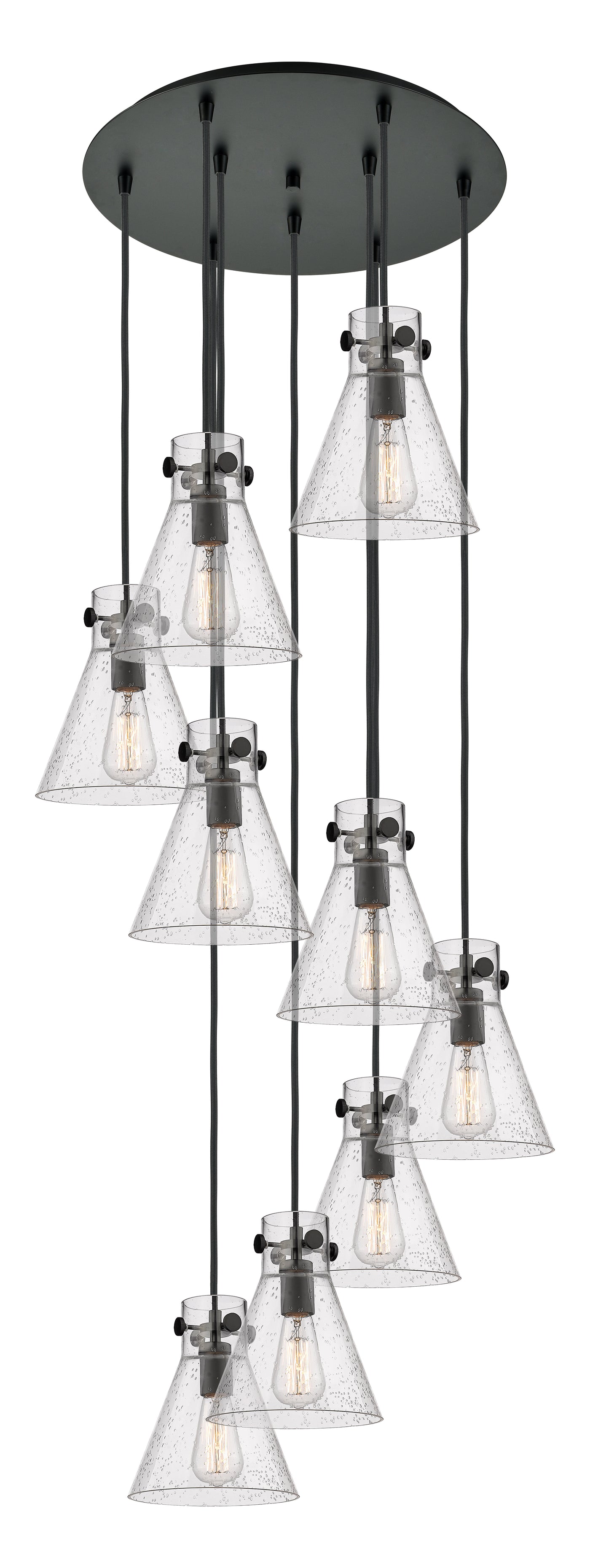 Downtown Urban Multi Pendant Brushed Brass