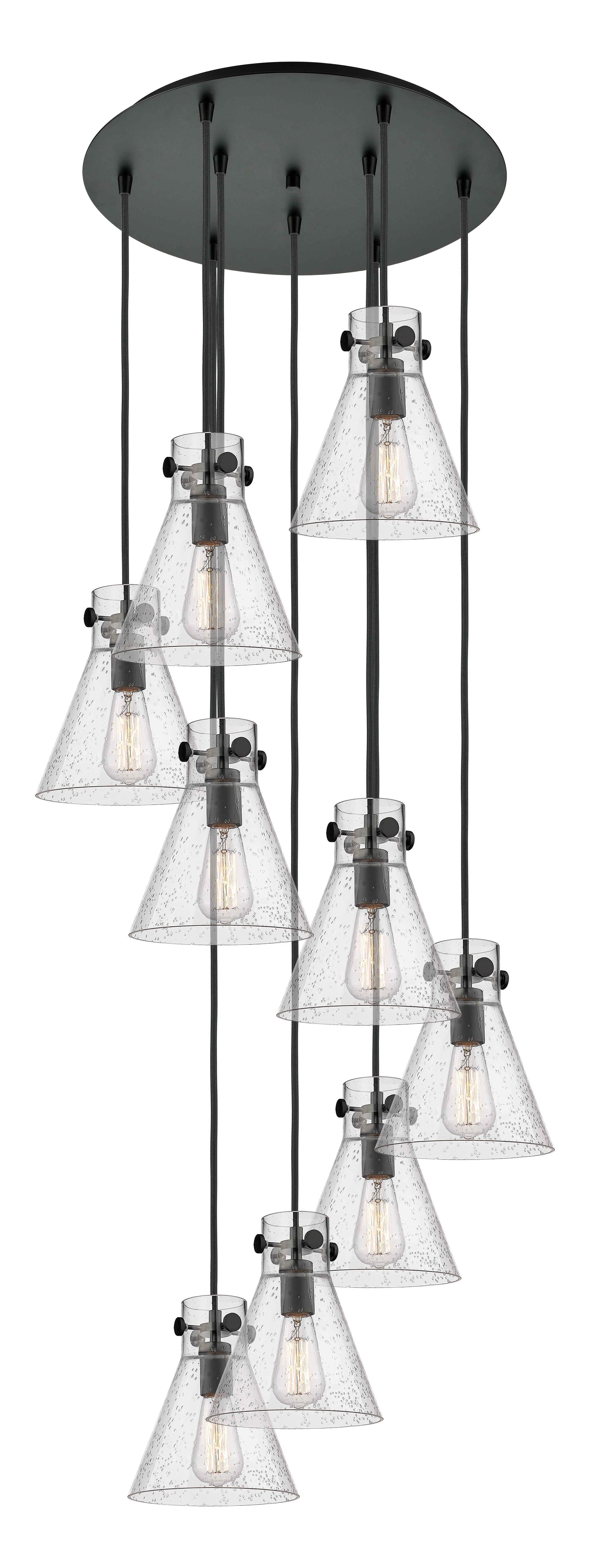 Downtown Urban Multi Pendant Brushed Brass