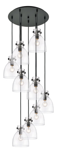 Downtown Urban Multi Pendant Brushed Brass