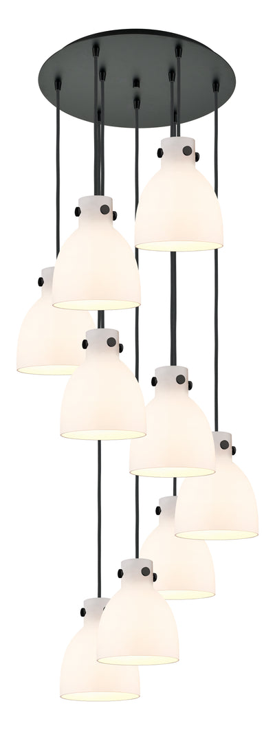 Downtown Urban Multi Pendant Brushed Brass
