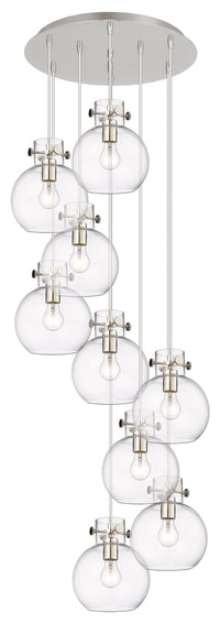 Downtown Urban Multi Pendant Brushed Brass