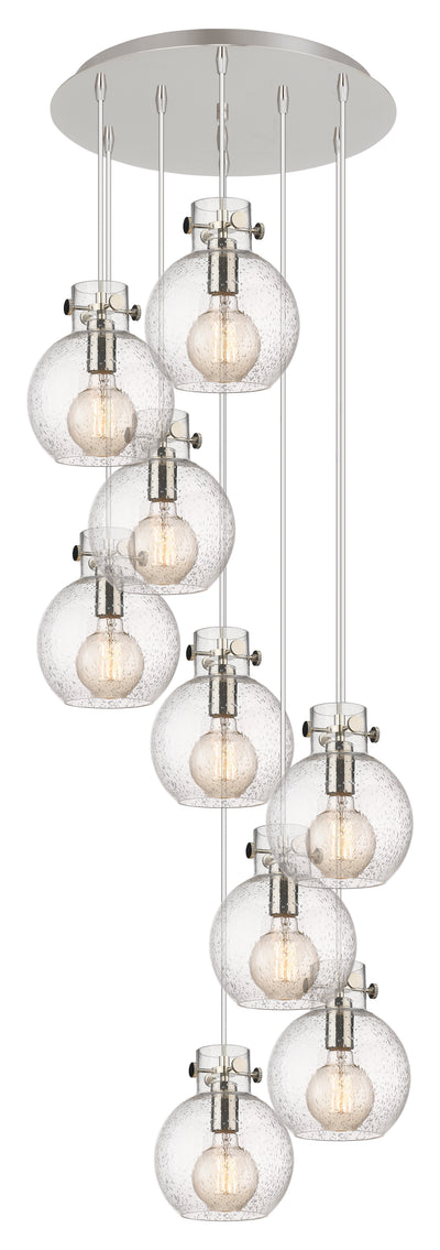 Downtown Urban Multi Pendant Brushed Brass