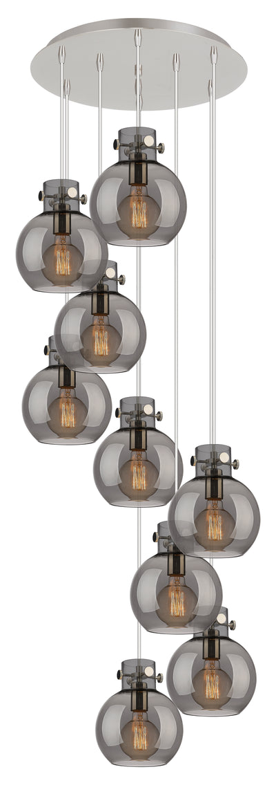 Downtown Urban Multi Pendant Brushed Brass