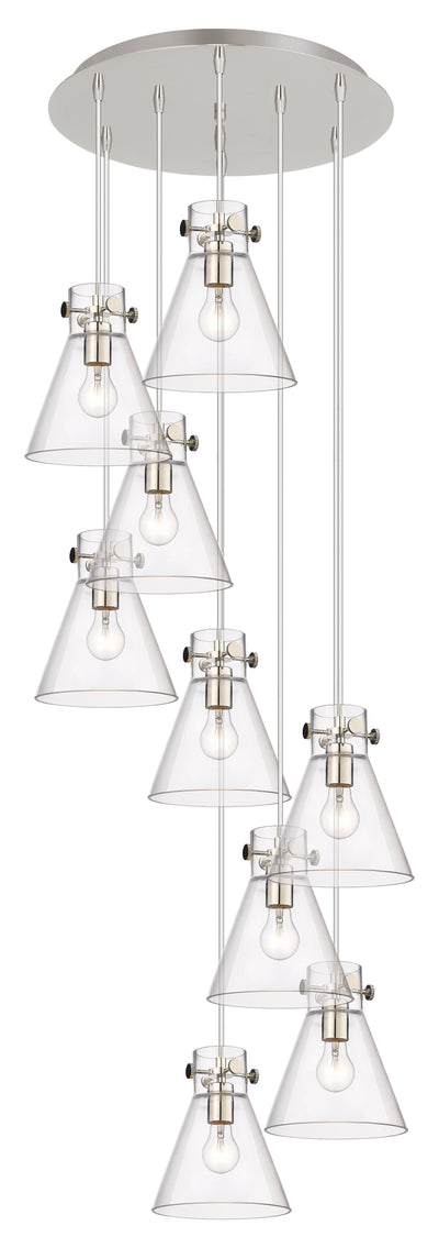 Downtown Urban Multi Pendant Brushed Brass