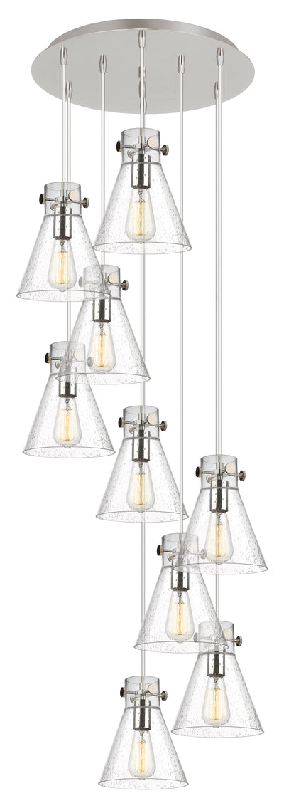 Downtown Urban Multi Pendant Brushed Brass