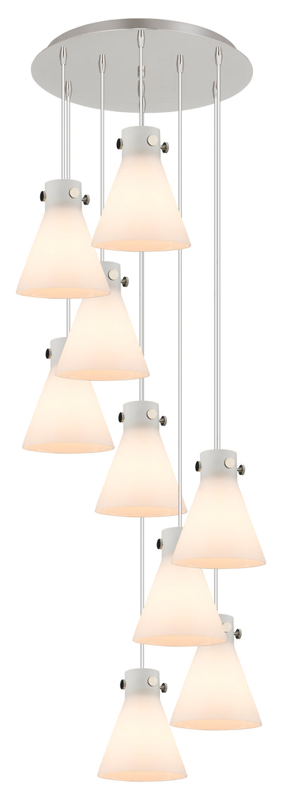 Downtown Urban Multi Pendant Brushed Brass