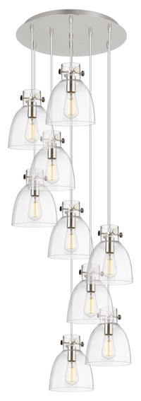 Downtown Urban Multi Pendant Brushed Brass