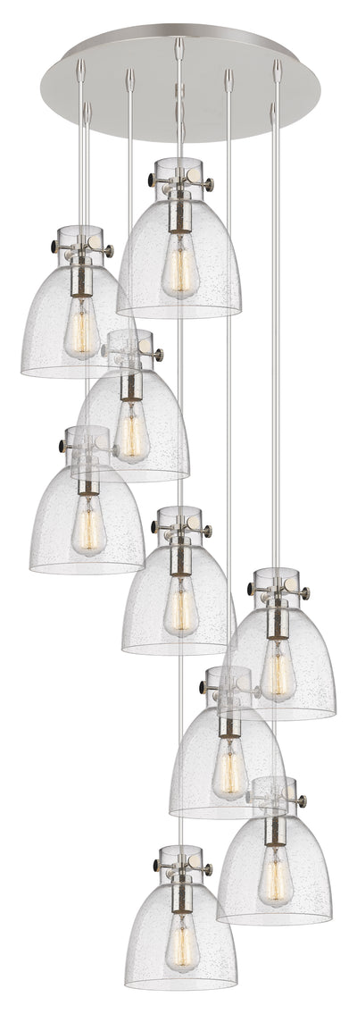 Downtown Urban Multi Pendant Brushed Brass