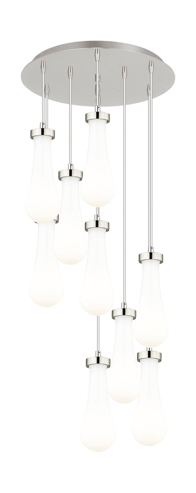 Downtown Urban Multi Pendant Brushed Brass