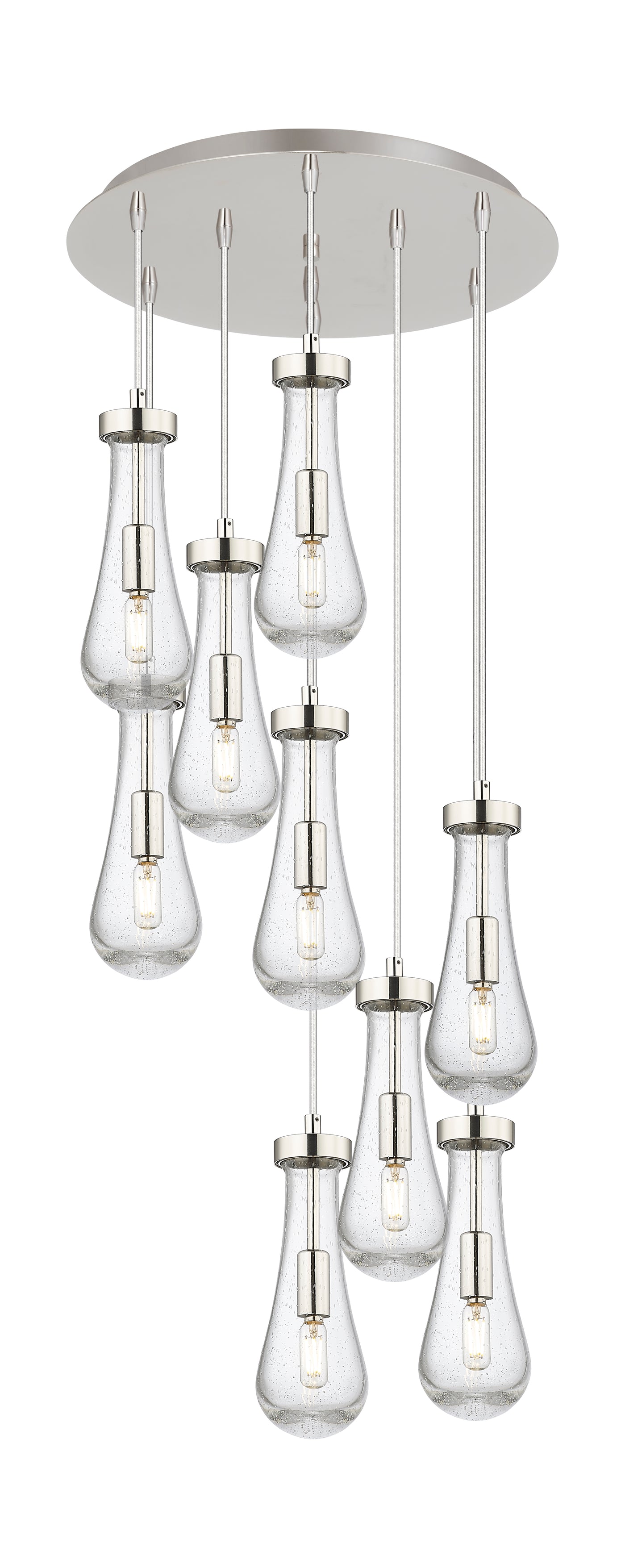 Downtown Urban Multi Pendant Brushed Brass