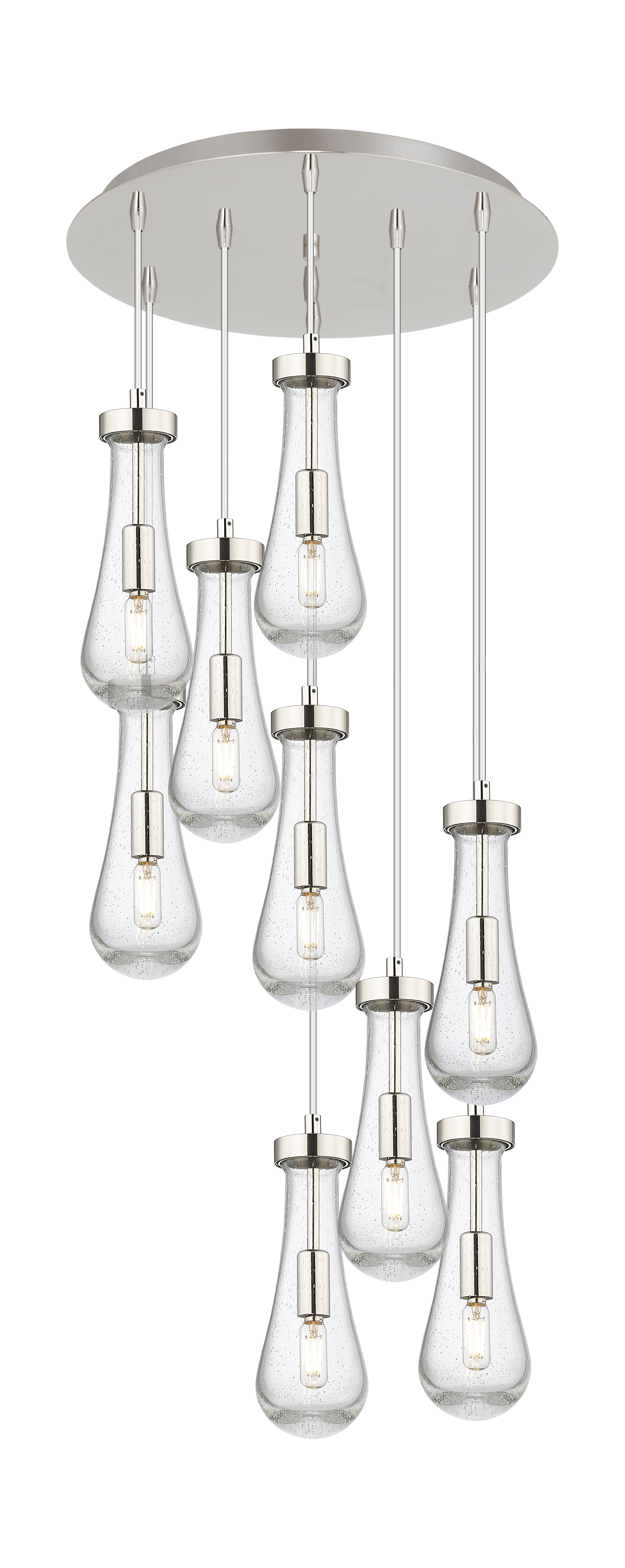 Downtown Urban Multi Pendant Brushed Brass
