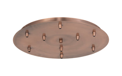 Custom Cord Multi Port Canopy Antique Brass