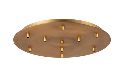 Custom Cord Multi Port Canopy Antique Brass