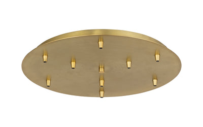 Custom Cord Multi Port Canopy Antique Brass