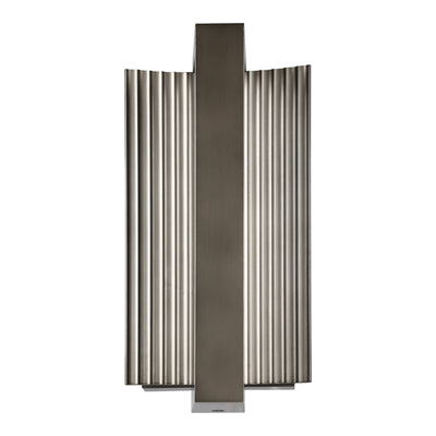 Jubilee 12-inch Forged Bronze 5CCT LED Exterior Wall Sconce