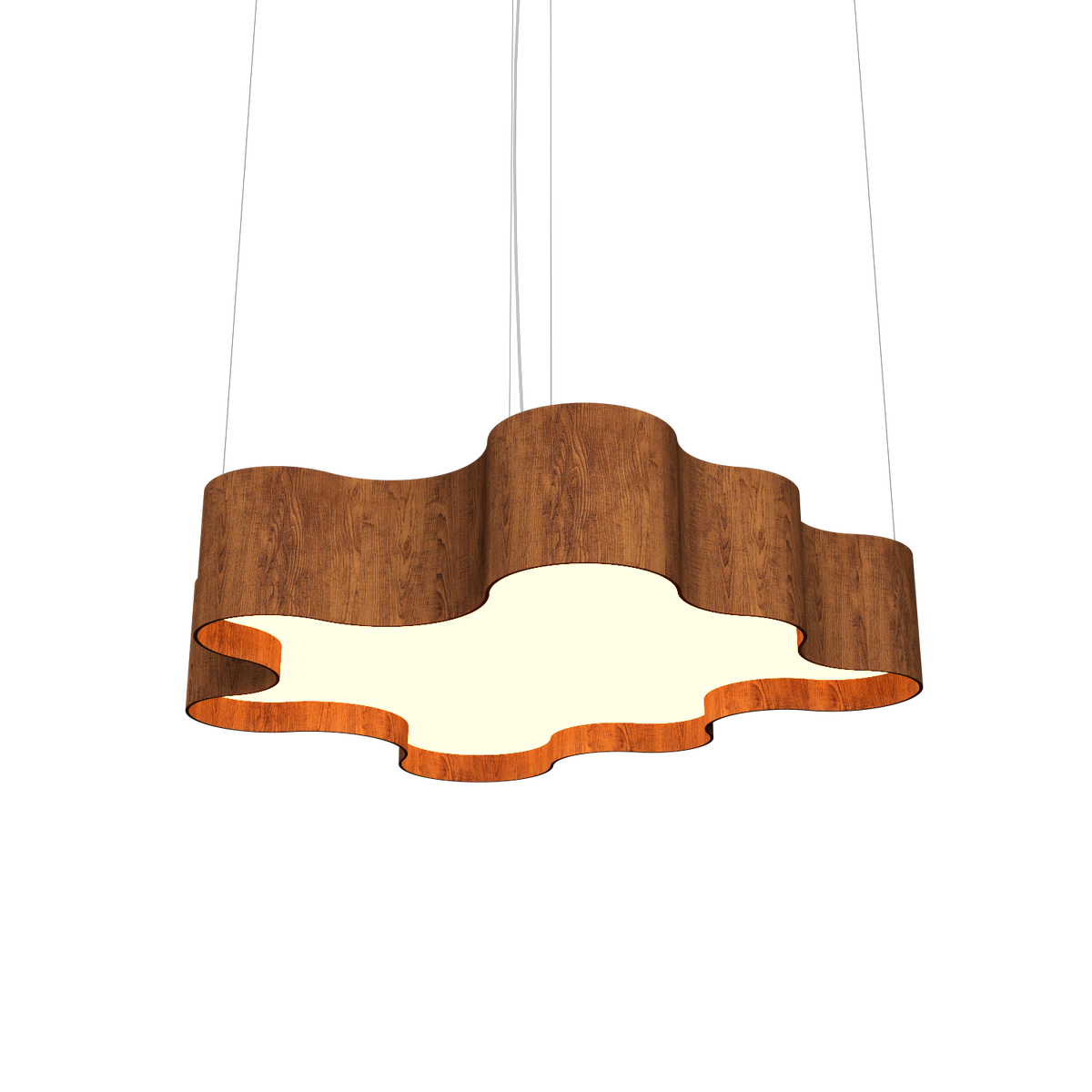 7.87'' Handcrafted Organic LED Accord Pendant Light