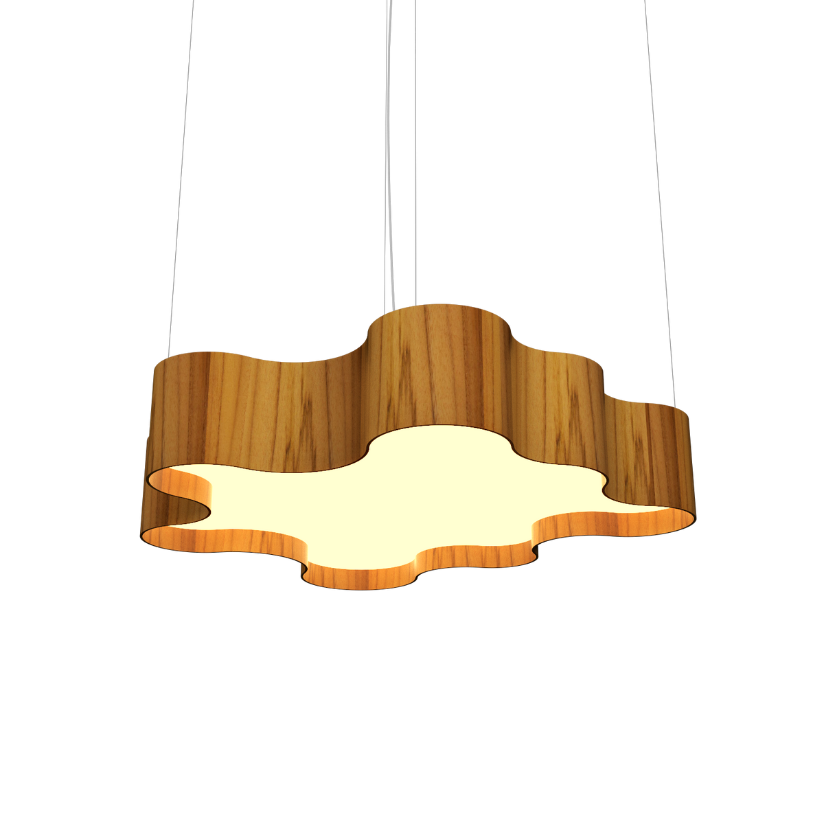 7.87'' Handcrafted Organic LED Accord Pendant Light