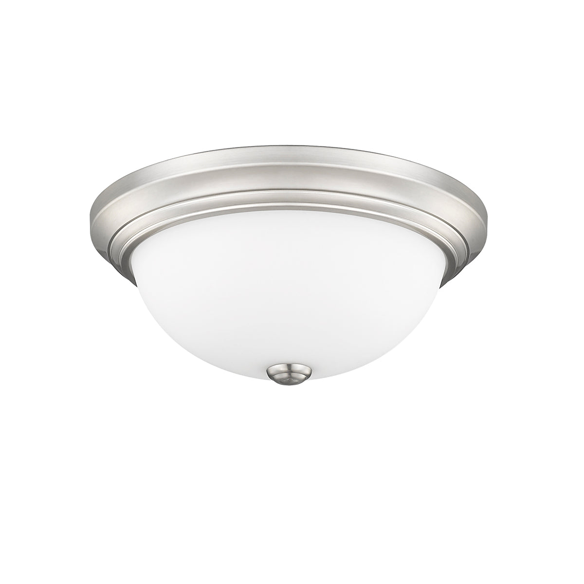 5.75'' Kipson Brushed Nickel 2 Light Flush Mount