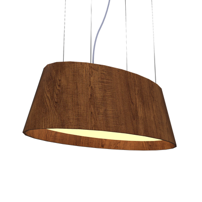9.84'' Modern Oval LED Accord Pendant Light