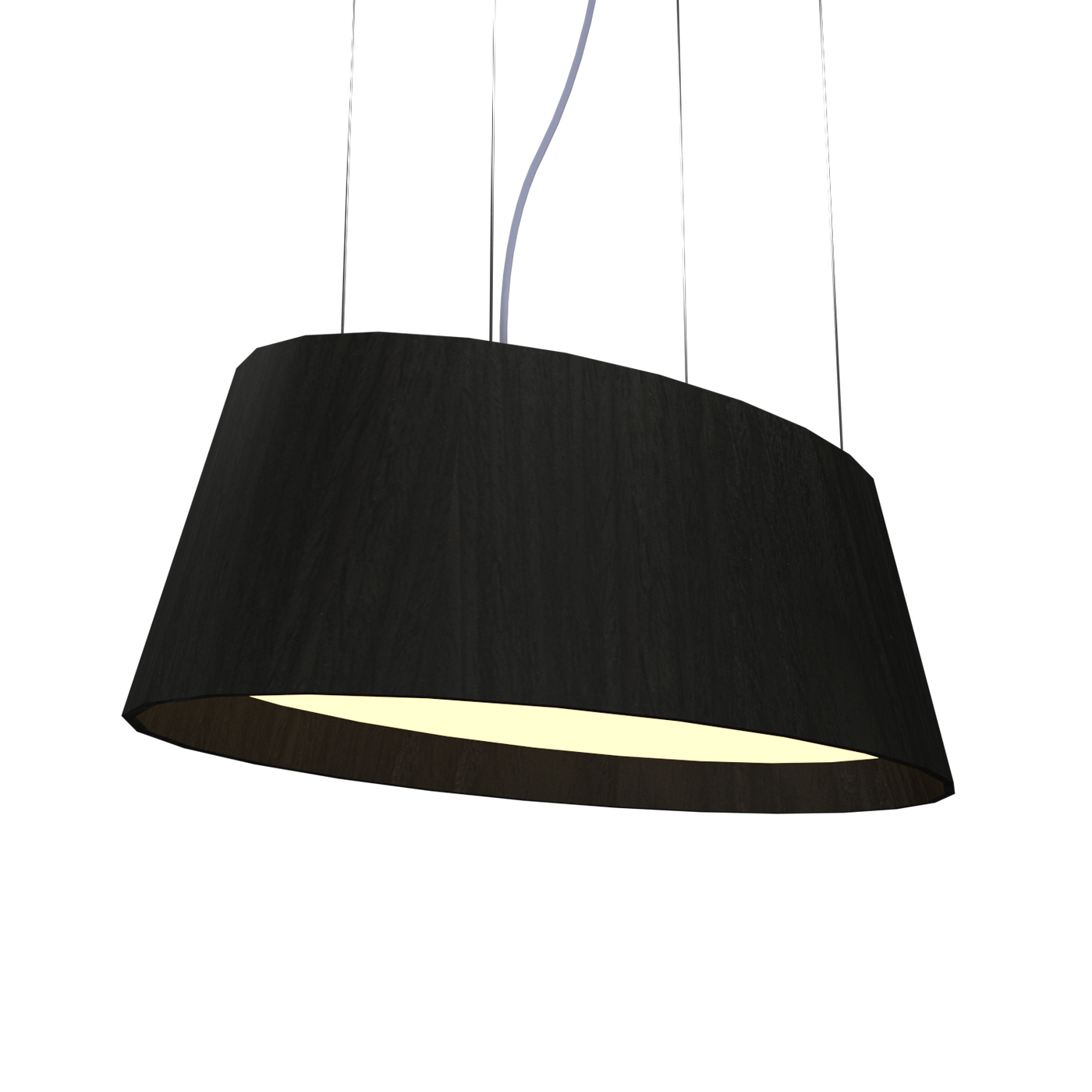 9.84'' Modern Oval LED Accord Pendant Light