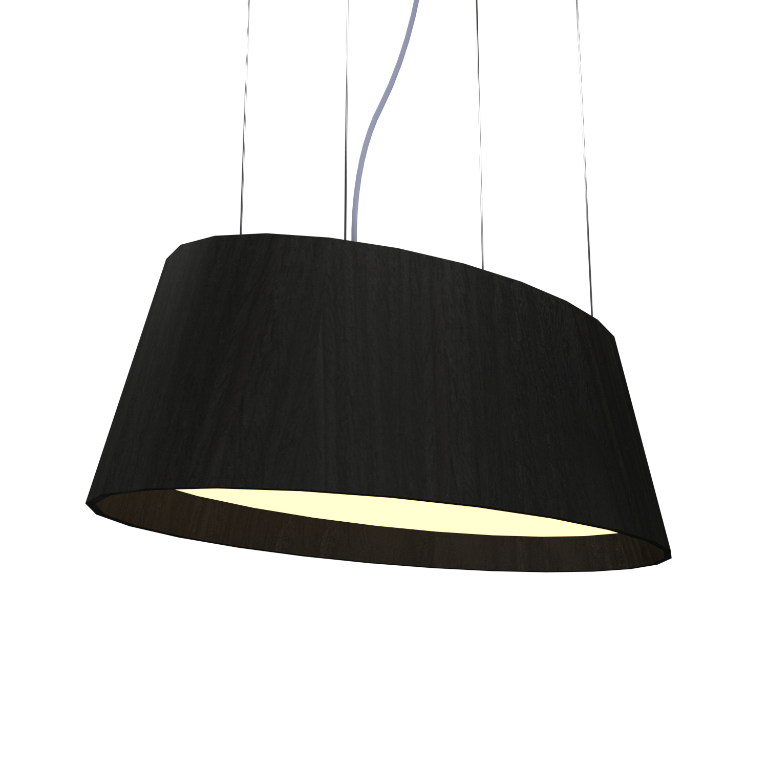 9.84'' Modern Oval LED Accord Pendant Light