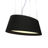 9.84'' Modern Oval LED Accord Pendant Light