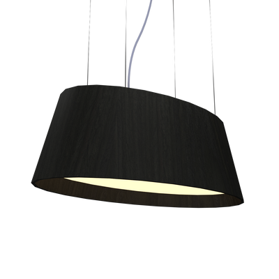 9.84'' Modern Oval LED Accord Pendant Light