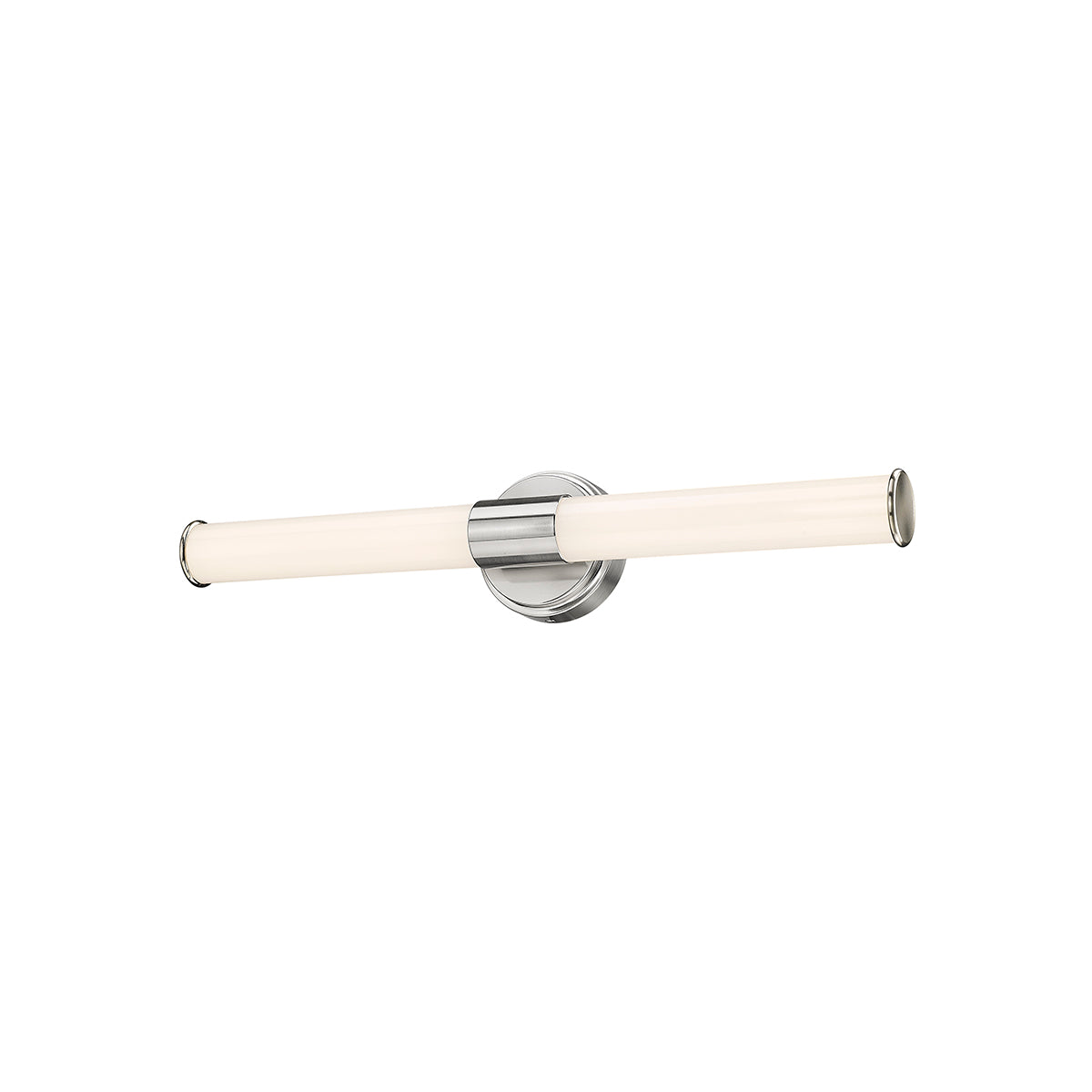 24'' Trumann Brushed Nickel 1 Vanity Light