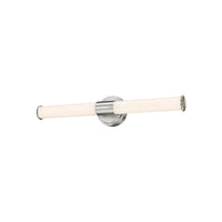 24'' Trumann Brushed Nickel 1 Vanity Light