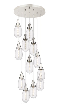 Downtown Urban Multi Pendant Brushed Brass