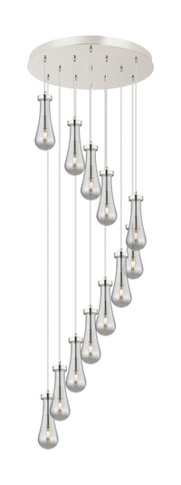 Downtown Urban Multi Pendant Brushed Brass