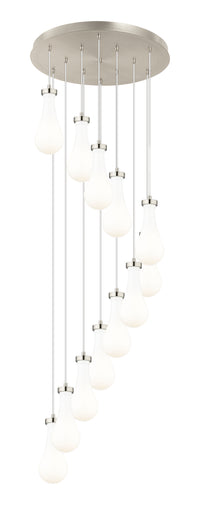 Downtown Urban Multi Pendant Brushed Brass