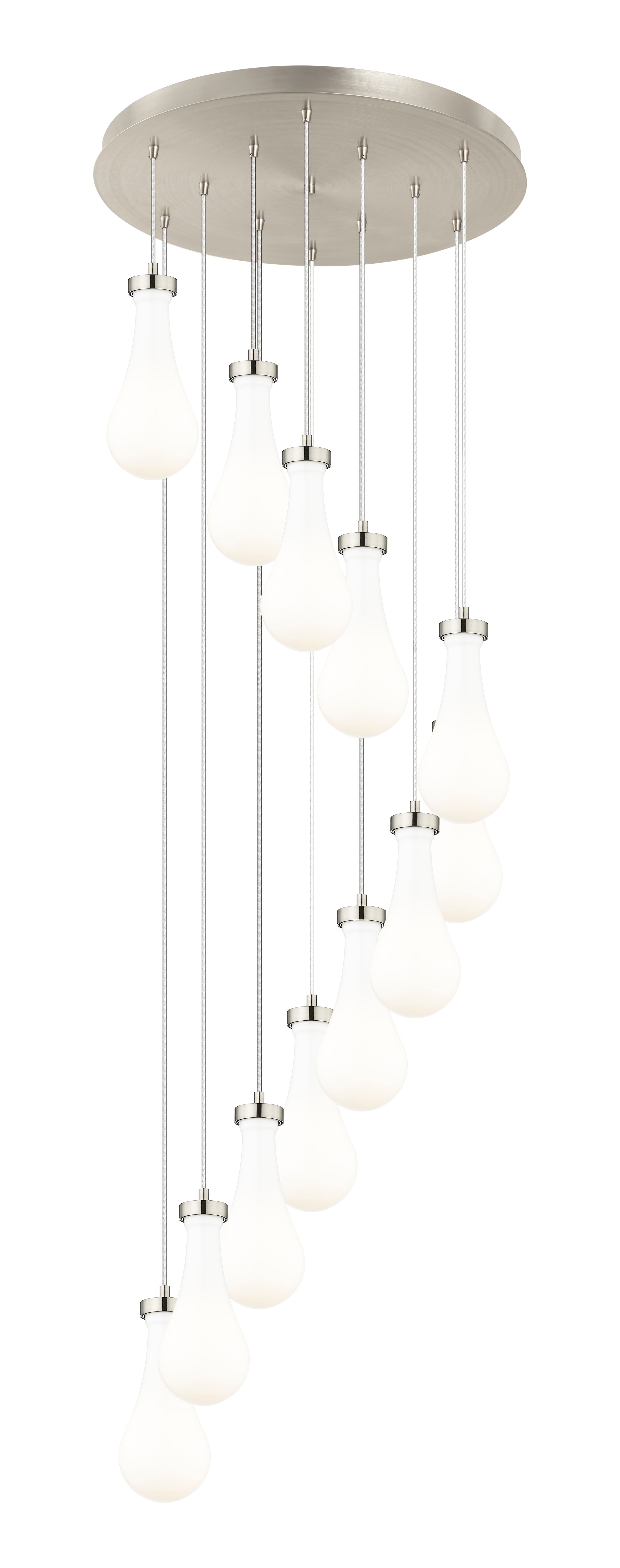 Downtown Urban Multi Pendant Brushed Brass