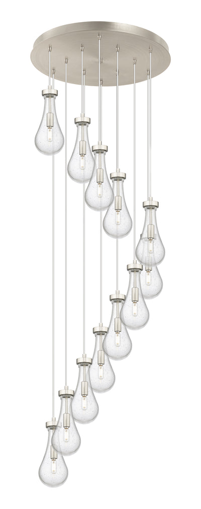 Downtown Urban Multi Pendant Brushed Brass